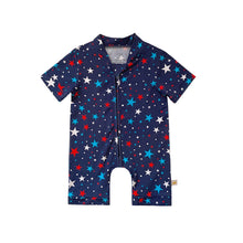 Load image into Gallery viewer, SAMPLE SALE All Star Kid Bamboo Shortie Romper