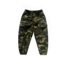 Load image into Gallery viewer, Camo Cargo Cotton Jogger Pants