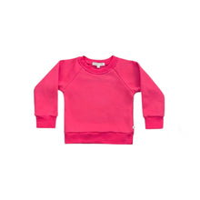 Load image into Gallery viewer, Crewneck Terry Jogger Pant Sweatsuit Set in Candy Pink