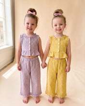 Load image into Gallery viewer, Denny Ruffled Sleeveless Capri Set in Lavender