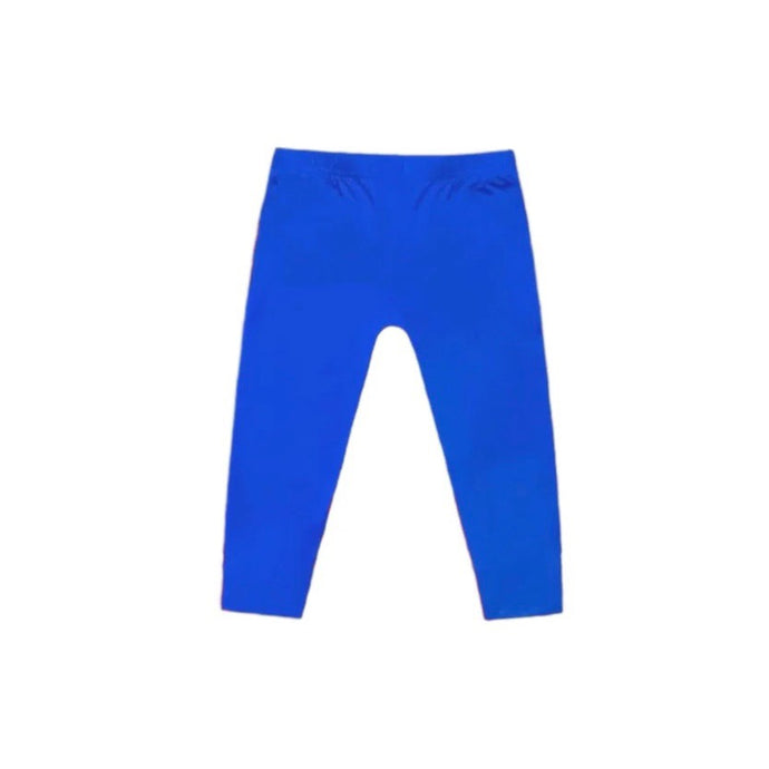 Girls' Basic Everyday Bamboo Leggings in Royal Blue