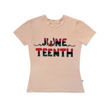 Load image into Gallery viewer, Women&#39;s Bamboo Juneteenth T-Shirt