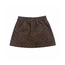 Load image into Gallery viewer, Leopard Front Pocket Skirt