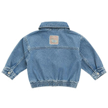 Load image into Gallery viewer, Let’s Go For A Stroll Denim Zip Jacket