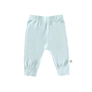 SAMPLE SALE Bamboo Baby Jogger Pants in Mint
