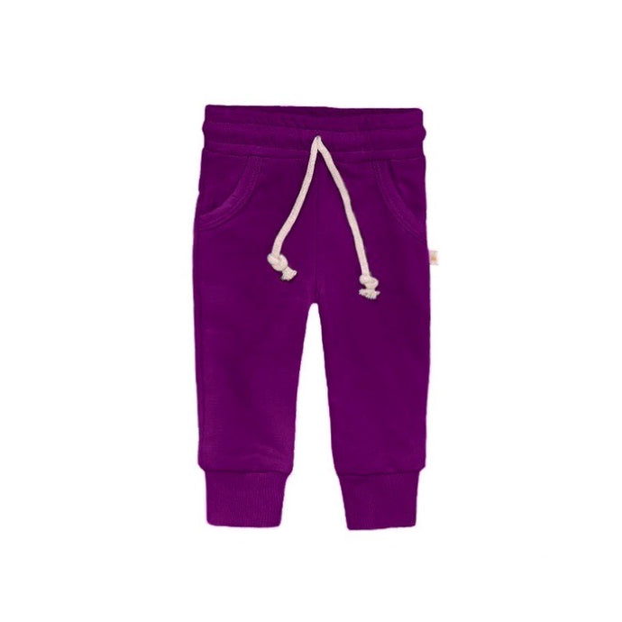 Jersey Jogger Pant in Grape