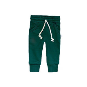 Terry Jogger Sweatpant in Forest Green