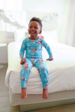 Load image into Gallery viewer, A Marshmallow Cocoa Winter Bamboo Toddler Pajama Set