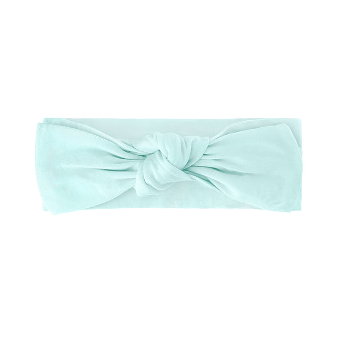 Bamboo Solid Headband in Pastel Mint Ice