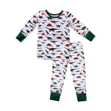 Load image into Gallery viewer, Dino World Bamboo Toddler Pajama Set
