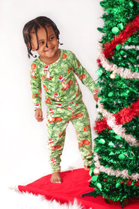 Fawns Through The Snow Bamboo Toddler Pajama Set