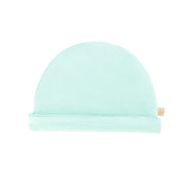 Load image into Gallery viewer, Solid Bamboo Baby Beanie Cap in Pastel Mint Ice