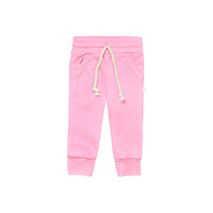 Terry Jogger Pant in Bubble Gum Pink