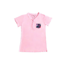 Load image into Gallery viewer, Valerie Women&#39;s Short Sleeve Bamboo Loungewear Set in Soft Pink