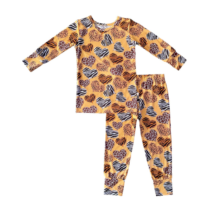 Wild Luv Bamboo Toddler Pajama Set
